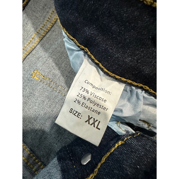 Women's Unbranded Jeans Blue XXL - Picture 6 of 6